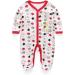 MAMIMAKA Baby Rompers Pajamas Cotton Jumpsuit Set | Long Sleeve Footed Bodysuits for Boys and Girls | 3-6 Months | Pack of 2 - Buy Online on GoSupps.com