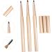 Healvian 3pcs Double Ended Eyebrow Pencil Brow Pencil Dark Brown Microblade Eyebrow Pen Pencil Brown Abs - Buy Online on GoSupps.com