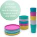 bobo&boo Plant-Based Kids Cups - Melamine & BPA Free, Eco-Friendly Toddler Drinking Cup Set - TROPICAL - Buy Online on GoSupps.com