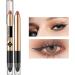 Eyeshadow Stick 2 In1 Eyeshadow Stick Does Not Fly Powder - Long Lasting Shimmer Cream Eyeshadow Pencil Crayon for Datings Milk Tea Brown Uwariloy 03#milk Tea Brown - Buy Online on GoSupps.com