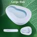 Metal Bed Pan with Thick Cover - Heavy Duty Bedpan for Elderly, Hospital, Home - Male Female Big Bed Pans - Emergency Device - Buy Online on GoSupps.com