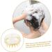 Minkissy 6-Piece Shampoo Brush Set | Silicone Scalp Massager & Body Scrubber | Handheld Cleaning Comb | 3 Colors | Perfect for Home Spa & Wellness - Buy Online on GoSupps.com