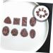 HEMOTON 32 Pcs Simulation Chocolate Realistic Fake Food Props Candy Simulated Chocolate Art Charms Flatback Chocolate for Diy Craft Dessert Turkey Children Supply Bars Pvc Mini Assorted 3d - Buy Online on GoSupps.com
