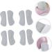 Buy NOLITOY 4 Pairs Suede High Heel Pads & Cushions for Women | Anti-Drop Heel Inserts for Pumps & Boots - Grey 10.7X3.5cm - Buy Online on GoSupps.com