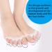 6-Piece Toe Spreader & Hallux Valgus Separator - Silicon Hammer Toe Straightener for Effective Correction & Treatment - Buy Online on GoSupps.com