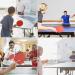 FBSPORT Ping Pong Paddle Set with Retractable Net - 2 Rackets, 6 Balls, Carry Bag - Indoor/Outdoor Table Tennis for Children & Adults - Buy Online on GoSupps.com