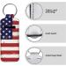 SCRAWLGOD 2Pcs Chapstick Keychain Holder - American Flag Lip Balm Holder - Buy Online on GoSupps.com