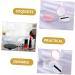 FRCOLOR 4 Sets Powder Puff Storage Box | Blusher & Foundation Case | DIY Makeup Powder Organizer | Portable Empty Powder Cases in Pink & Black - 7.5x7.5x1cm - Buy Online on GoSupps.com