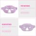 of 3 Half Reusable Cooling Eye Hot and Cold School Travel Sleeping Eye Swelling Relief Plaster Shape Set Blindfold Face - Buy Online on GoSupps.com