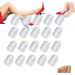 Silicone Anti-Friction Gel Toe Protector - Clear Silicone Anti-Friction Toe Protector Silicone Toe Caps Anti-Friction Breathable Toe Protector Covers Silicone Toe Protectors (20 pcs)