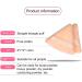Multifunctional Puff High Elasticity with Strap Cosmetics Soft Cotton Face Powder Lightweight Makeup Puff for Women Red and Brown - Buy Online on GoSupps.com