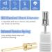 Mesee 2 Pieces Nail Sanding Bands Mandrel Bit Set 2.35mm Shank Easy-Off E-file Nail Drill Mandrel Bits for 6.5mm Small Sanding Bands Acrylic Gel Nails Manicure and Pedicures Care - Buy Online on GoSupps.com