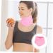 Cervical Fixation Tape - Neck Wrinkle Patches & Gel Pads for Skin Care | Smoothing Neck Strap | Pink 47x9.5cm - Shop Internationally - Buy Online on GoSupps.com