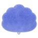 Srutueo Wall-Mounted Hands-Free Back and Foot Scrubber with Suction Cups - Deep Clean and Exfoliate in the Shower Blue
