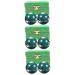 JECOMPRIS Massage tools 6 Stk Health Massage Handball e Magnetic Baoding balls Chinese balls Chinese handballs Training ball Old Sport Cloisonn -Temilla
