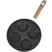 DameCo Frying Pot Non Stick Cooking Pan Breakfast Maker with Wood Handle Kitchen Utensils Interesting - Buy Online on GoSupps.com