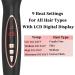 Upgrade 1.25-Inch Thermal Brush for Loose Curls | 9 Heat Settings | Tourmaline Ionic Curling Iron | Dual Voltage for Travel - Buy Online on GoSupps.com