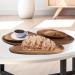 Breakfast Tray Wooden Tableware Display Plate Solid Wood Food Plate Kitchenware (Color : 3) - Buy Online on GoSupps.com