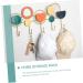 HOOTNEE Door Hook Heavy Duty Clothes Rack Over The Door Towel Rack Coat Hat Hanging Rack Heart-Shaped Hanger - Buy Online on GoSupps.com