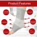 Mnpalettey Bold Lifestyle Anti-Gener Fating Compression Socks | Bamboo Fiber Foot Cuff for Men & Women | Ankle Bandage & Plantar Socks for Foot Relief - Buy Online on GoSupps.com