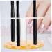 Healeved 1pc Penholder Nail Brush Holder Pen Rest Stand Manicure Pen Storage Stand Manicure Brush Holder Pen Holder for Salon Leopard Hair Nets Manicure Pen Rest Acrylic Crystal Pen Round - Buy Online on GoSupps.com
