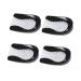 Didiseaon 2 Pairs Cellular Heel Pad Forefoot Pads for Heel Inserts for Women Heel Cups for Plantar Heel Sticker Exercise Stickers Rear Heel Pad Silicone Gel Honeycomb Sebs Damping