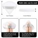 12 Pcs Powderary Tassel Triangle Makeup Puff - Soft Face & Body Sponge for Mineral Powder Wet & Dry Use | Best Makeup Tools for Cosmetics - Buy Online on GoSupps.com