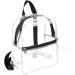 Keepcross Small Clear Stadium Backpack - Stadium Approved Mini Bag for Women, Black - Buy Online on GoSupps.com