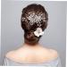 Angoily Rhinestone Hair Comb Bridal Comb Crystal Hair Crystal Barrette Wedding Rhinestone Hair Clip Flower Hair Clips for Women Wedding Hair Comb - Buy Online on GoSupps.com