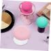 DRESSOOS Silicone Cosmetic Box Portable Makeup Sponge Holder Portable Makeup Puff Holder Silicone Beauty-blender Powder Puff Holder Small Makeup Travel Pocket Pink Cosmetic Bag Silica Gel 7.50X7.50X2.00CM Pink - Buy Online on GoSupps.com