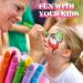 12 Colors Face Paint Crayons kit Face Body Makeup Paint Kits for Kids Safe Washable Twistable Suitable for Carnival Cosplay Easter Halloween Party Makeup Children's Day Birthday Gifts for Kids - Buy Online on GoSupps.com