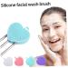 minkissy Exfoliator Brush Exfoliate Brush Silicone Face Scrubber Heart Shaped Face Brush Double Side Face Brush Manual Exfoliating Brush Face Cleansing Brush Scrubber Facial Brush Pores 9.8x8.4cm - Buy Online on GoSupps.com