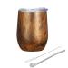 Yerba Mate service th Yerba Mate double paroi avec cuill re paille et brosse de nettoyage pour boisson Yerba Mate caf lait et jus marron 237 ml