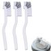3Pcs Dish Brush Set Kitchen Cleaning Brush Small Corner Scrub Brush with Handle for Cleaning Dishes Kitchen Sink Bathroom Brushes Sliding Door Small Spaces Dishes Household