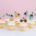 Daimay 32PCS Outer Space Cupcake Toppers Spaceship Themed Party Cake Decorations Supplies Rocket Astronaut Cupcake Decoration for Birthday Space Theme Party - Buy Online on GoSupps.com