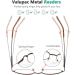 Eyekepper Metal Frame Spring Hinged Reading Glasses - 3 Pairs (Brown/Gunmetal/Black) +2.75 - Stylish & Durable Valupac Readers - Buy Online on GoSupps.com