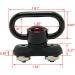 GOODTAC M-LOK QD Sling Mount Adapter & Sling Swivel 1.25 Inch - 2 Pack (Black) | International Shipping Available - Buy Online on GoSupps.com