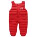 Maeau Baby Boys Girls Snow Ski Bib Snowsuit Pants Toddler Winter Pants Windproof Trousers Bottoms Snow Bib Overalls 6M-4Y Tag 90/12 M Sweatpants A-red
