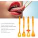 Buy Tongue Muscle Trainer Set - 4-Piece Rehabilitation Training for Teens | Speech Aid & Lip-Tongue Training Spoon - Orange - Buy Online on GoSupps.com