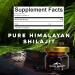 Native Rems Himalayan Shilajit Resin Pure & Lab-Tested with High Fulvic Acid and Essential Minerals Organic Vegan Non-GMO Natural Energy & Wellness Support - Buy Online on GoSupps.com