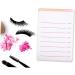 Colorful Eyelash Board - Lash Grafting Tool & Extension Holder | False Lash Pallet & Pad for Professionals - Buy Online on GoSupps.com