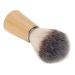 Beard Shaving Brush Portable Ergonomic Handle Lightweight Wooden Handle Shaving Brush for Face and Body Care