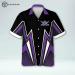 LASFOUR Custom Men's Bowling Shirt - Strike King Hawaiian Button-Down - Purple Crazy Team Shirt - Buy Online on GoSupps.com