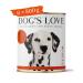DOG'S LOVE Super Premium Wet Food | Adult Beef | Complete Menu Rich and Healthy | Food Grade Dog Food All Raw Materials | 100% Grain Free (6 x 800 g)