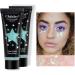 2 Pack Glitter Gel - Chunky Sequin Face & Nail Shimmer for Festivals & Parties | Long-Lasting Eye Shadow - Buy Online on GoSupps.com