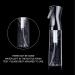 Uraqt 300ml Hair Spray Bottle - Black & Transparent | Professional Salon Water Spray for Hairdressers - Buy Online on GoSupps.com