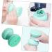 Ipetboom 1pc Three-in-one Bath Brush Face Scrubbers Face Exfoliator Brush Pore Scrubber Makeup Brushed Cleansing Shampoo Bath Scrubber for Body Scalp Shampoo Face Brush Triple Silica Gel 8.6x7cm Green - Buy Online on GoSupps.com