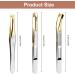 3Pcs Professional Stainless Steel Eyebrow Tweezers Set for Women Men - Buy Online on GoSupps.com