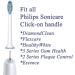 Pai4leisi Sensitive Replacement Toothbrush Heads - 8 Pack with Soft Bristles | Compatible with Philips Sonicare HX6053 Toothbrush | Gentle Dental Care - Buy Online on GoSupps.com