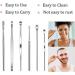 Pleteffect Ear Cleaner 6 Pcs EarWax Cleaner Tool Set Professional Ear Cleaning Master Earwax Cleaner Tool Set Spring Earwax Tool Set(Black) - Buy Online on GoSupps.com